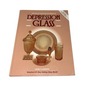 The Collectors Encyclopedia of Depression Glass Tenth Edition Gene Florence Book